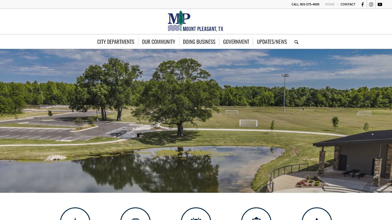 POLICE DEPT HOME PAGE – Mount Pleasant TX